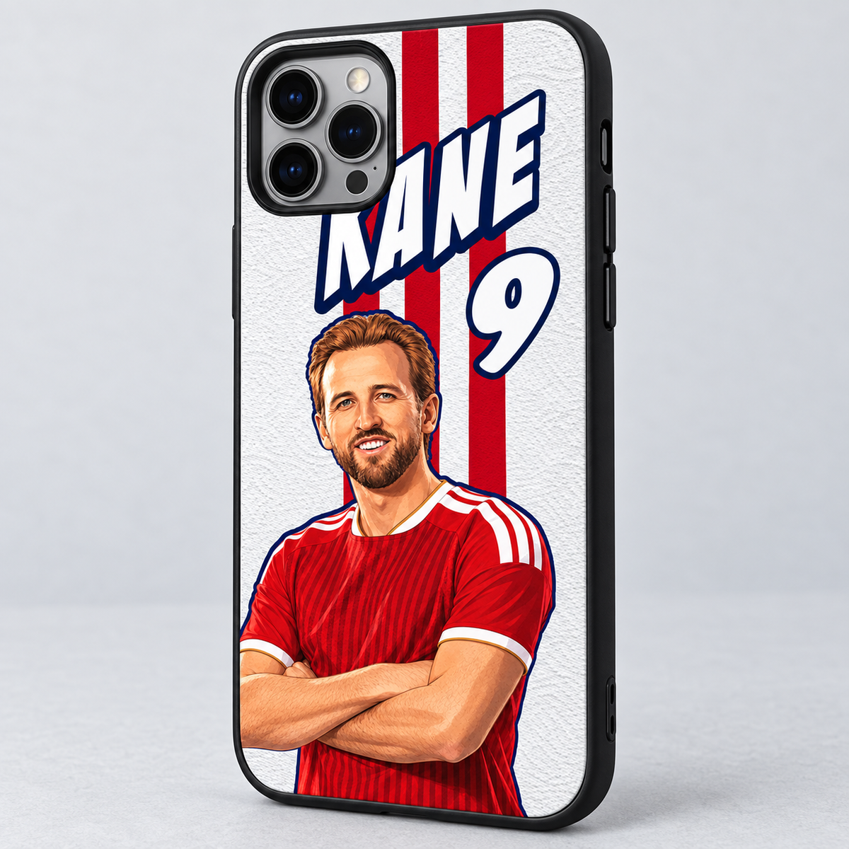 Harry Kane graffiti TPU case close-up