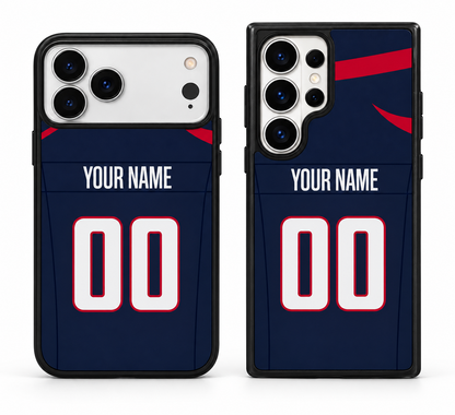 Houston personalized phone case main mockup