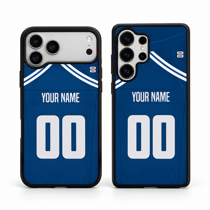 Indianapolis personalized name and number case main mockup