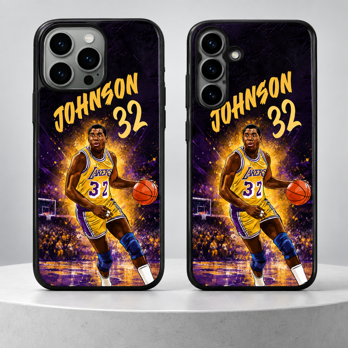 Magic Johnson graffiti TPU case main