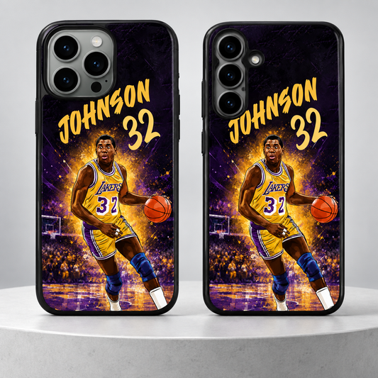 Magic Johnson graffiti TPU case main