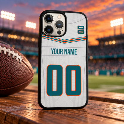 Miami personalized phone case lifestyle mockup