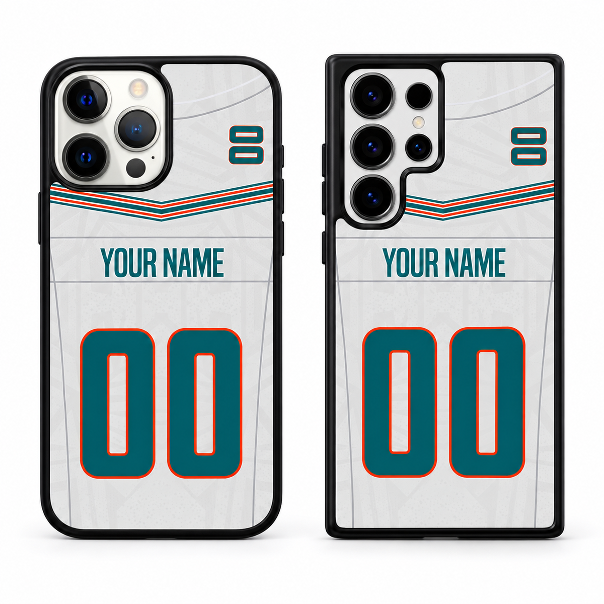 Miami personalized phone case main mockup