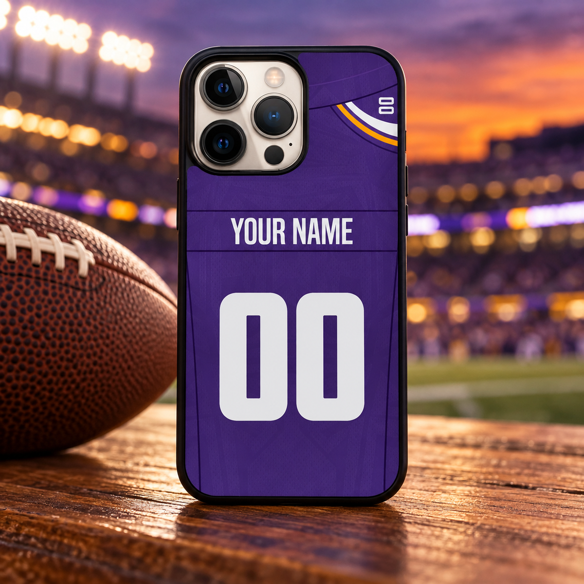 Minnesota personalized phone case lifestyle mockup