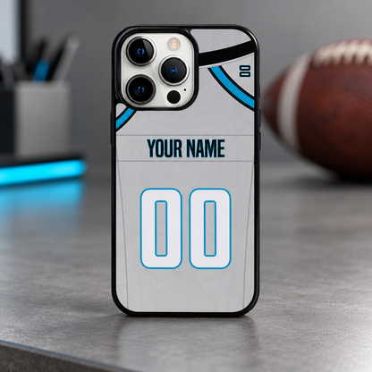 Carolina personalized case football lifestyle mockup