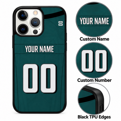 Philadelphia personalized phone case features mockup
