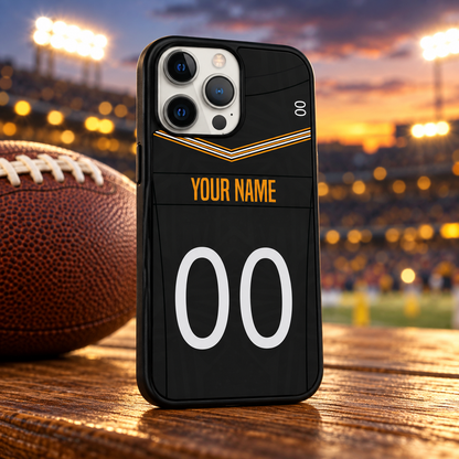Pittsburgh personalized phone case lifestyle mockup