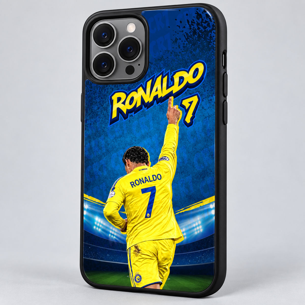 Cristiano Ronaldo case close-up