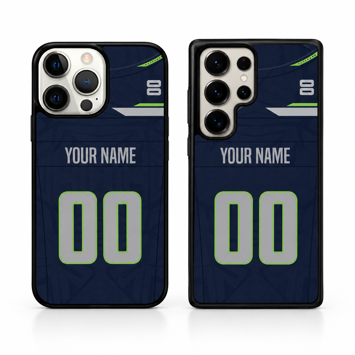 Seattle personalized phone case main mockup