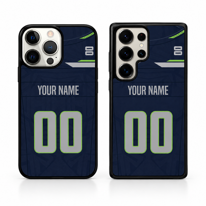 Seattle personalized phone case main mockup