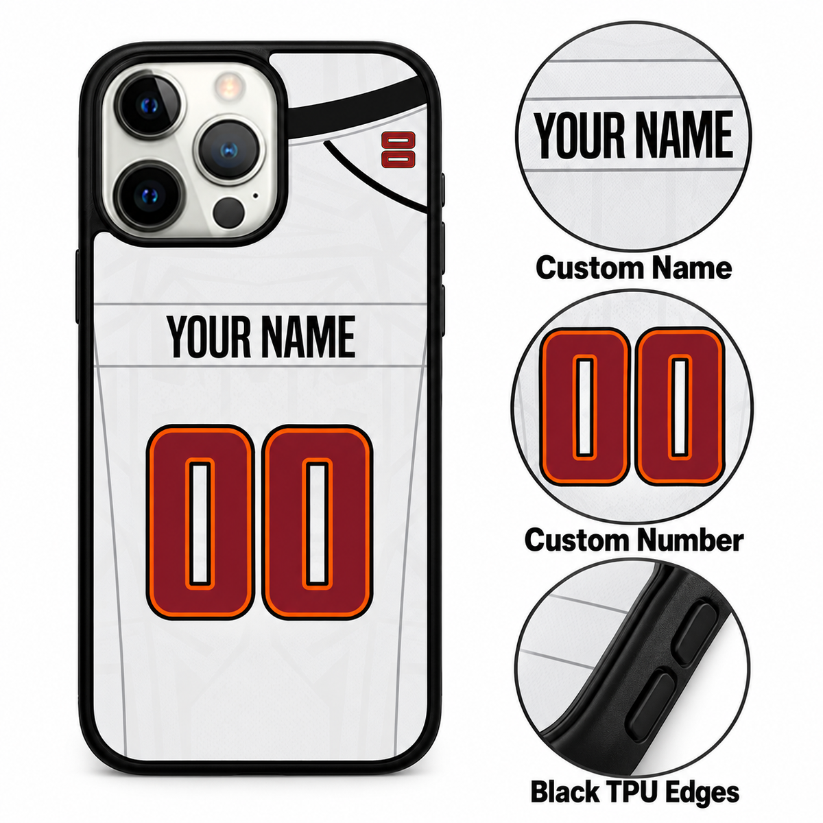 Tampa Bay personalized phone case features mockup