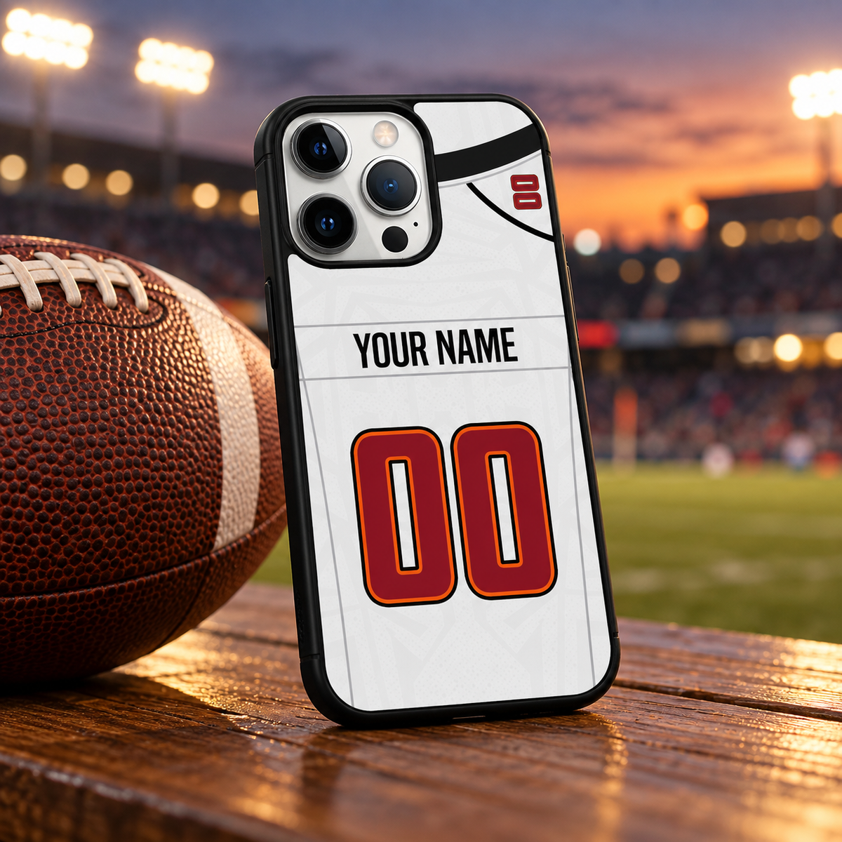 Tampa Bay personalized phone case lifestyle mockup