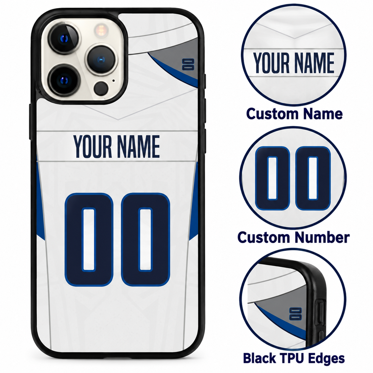 Tennessee personalized phone case features mockup