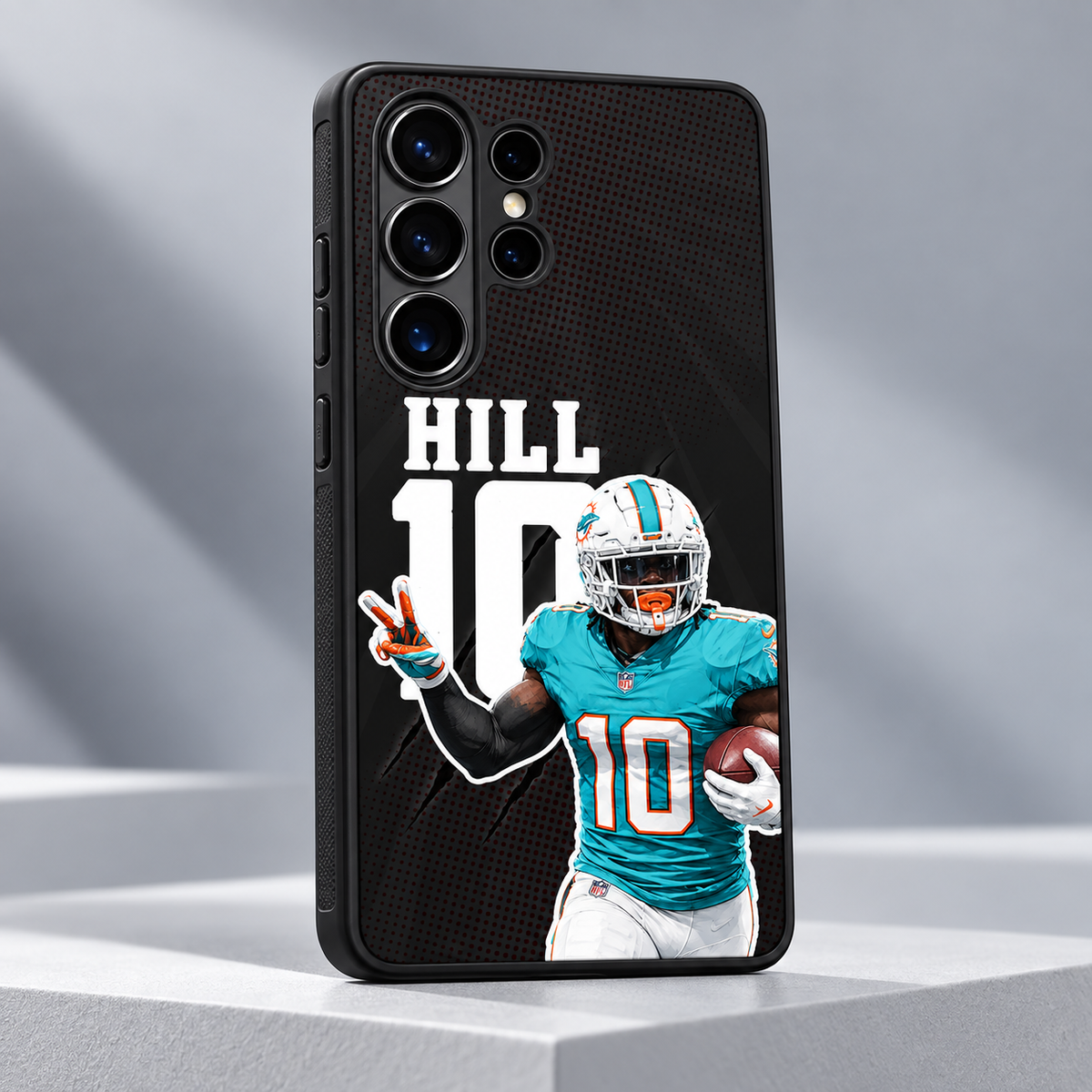 Tyreek Hill graffiti TPU phone case Samsung studio