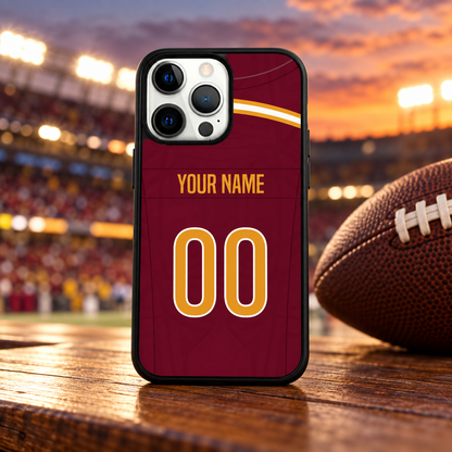 Washington personalized phone case lifestyle mockup