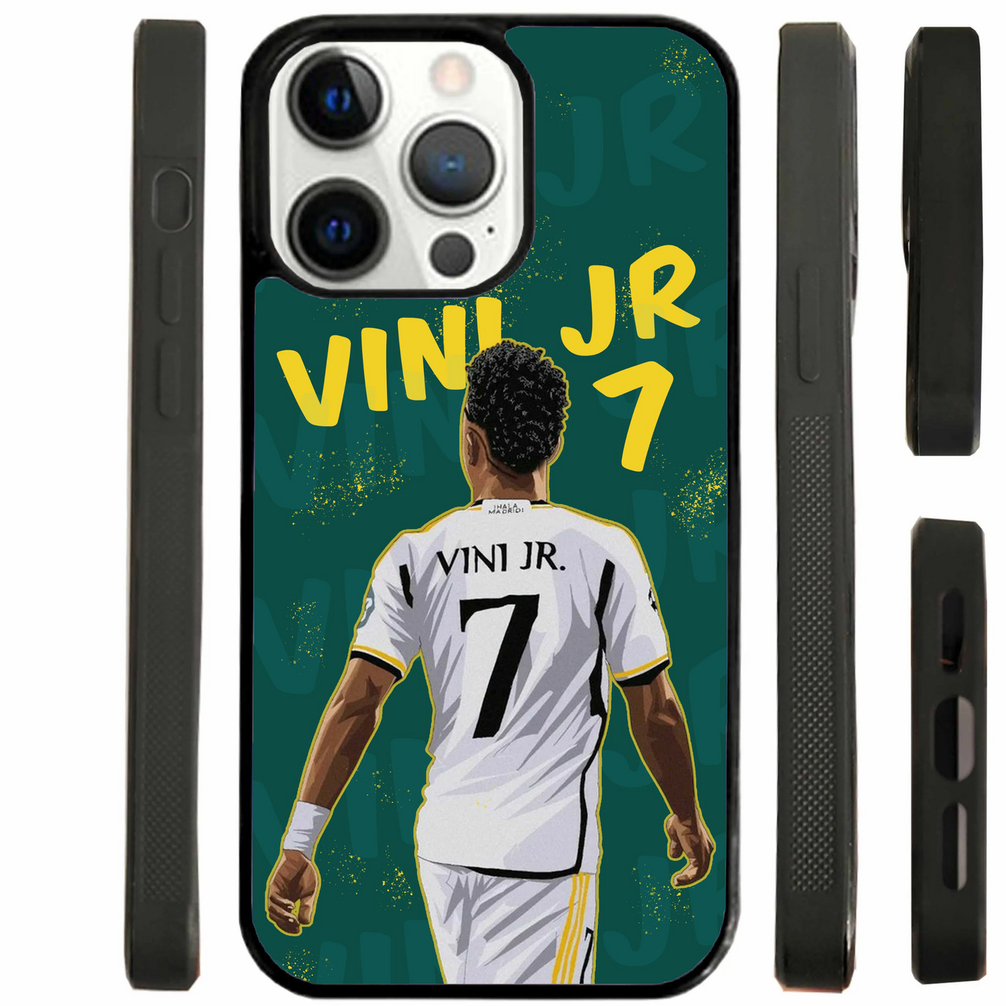 Vini Jr Graffiti TPU Phone Case For iPhone & Samsung